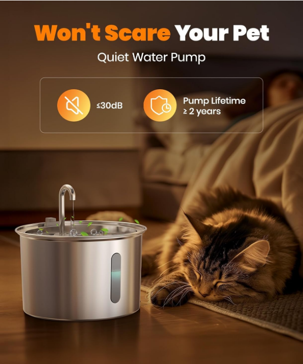 Cat Water Fountain