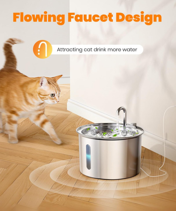 Cat Water Fountain